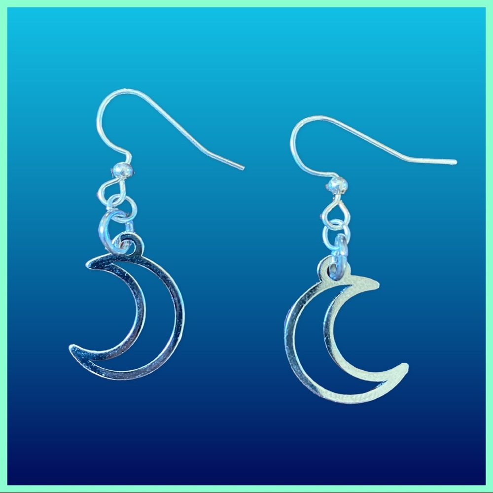 🌙 Handmade Crescent Moon Earrings 🌙